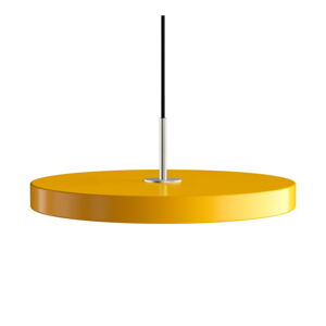 Lampa wisząca LED w kolorze ochry z metalowym kloszem ø 43 cm Asteria Medium – UMAGE