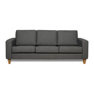 Ciemnoszara sofa 217 cm Focus – Scandic