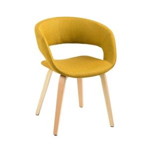 Żółte krzesło Actona Grace