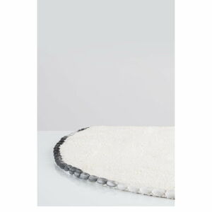 Kremowy bawełniany dywanik łazienkowy Irya Home Collection Ronan, ø 90 cm