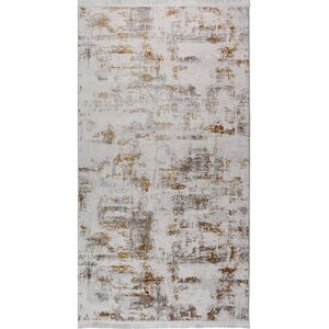 Kremowy/złoty dywan odpowiedni do prania 80x300 cm Gold – Vitaus