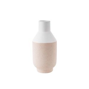Biały wazon ceramiczny PT LIVING, wys. 25 cm
