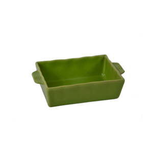 Zielone ceramiczne naczynie do zapiekania Ego Dekor Kitchen, 9x14 cm