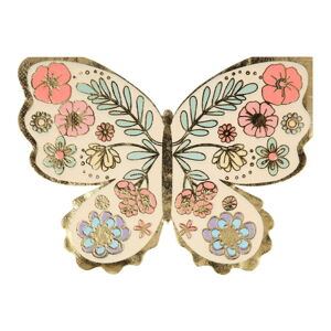 Papierowe serwetki zestaw 16 szt. Floral Butterfly – Meri Meri