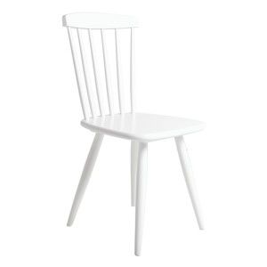 Zestaw 2 białych krzeseł do jadalni Marckeric Jade
