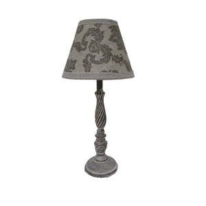 Lampa stołowa Antic Line Vintage Grey