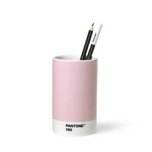 Różowy ceramiczny kubek na ołówki Pantone