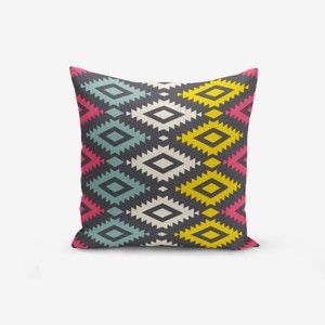 Poszewka na poduszkę z domieszką bawełny Minimalist Cushion Covers Colorful Geometric, 45x45 cm