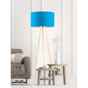 Niebieska lampa stojąca Simple