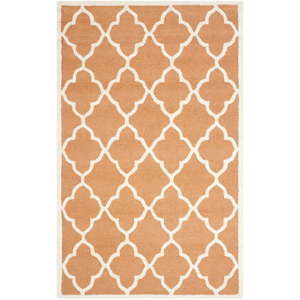 Ręcznie wyszywany dywan Safavieh Noelle Orange, 243x152 cm