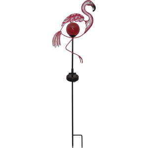 Lampka ogrodowa LED z flamingiem Best Season Flamingo
