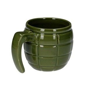 Zielony kubek w kształcie granatu Gift Republic, 400 ml