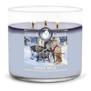 Świeczka zapachowa w szklanym pojemniku Goose Creek Jingle Bells, 35 godz. palenia
