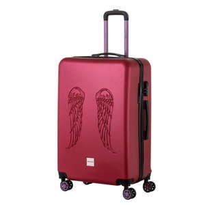 Czerwona walizka Berenice Wingy, 107 l
