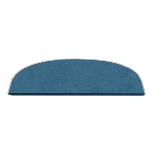 Niebieske dywaniki na schody zestaw 16 szt. 20x65 cm Plain Color – Vitaus