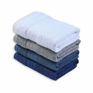 Zestaw 4 bawełnianych ręczników Bonami Selection Capri, 50x100 cm