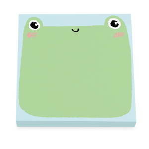 Zestaw karteczek samoprzylepnych Ohh Deer Cute Frog