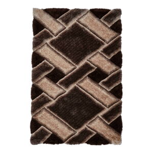 Ciemnobrązowy dywan tkany ręcznie 120x170 cm Noble House – Think Rugs