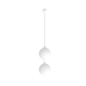Białe designerskie kulki gejszy Whoop.de.doo Light, 41 g
