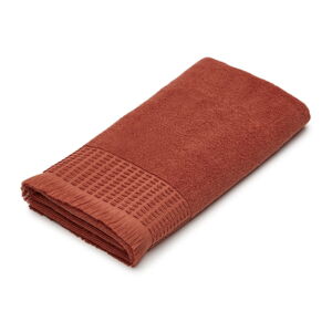 Ceglany bawełniany ręcznik 70x140 cm Veta – Kave Home