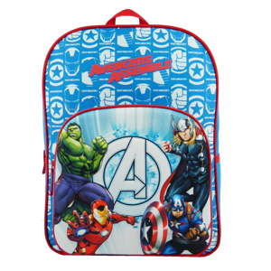 Niebieski plecak szkolny Bagtrotter Avengers