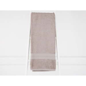 Jasnobrązowa ręcznik bawełniany Madame Coco Eartha, 90x150 cm