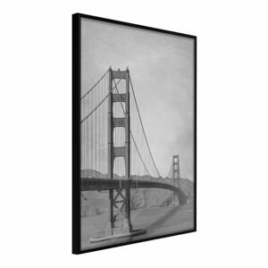 Plakat w ramie Artgeist Bridge in San Francisco II, 20x30 cm