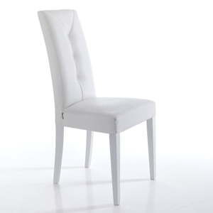 Zestaw 2 białych krzeseł do jadalni Tomasucci Lella