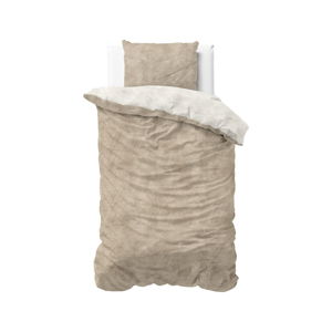 Flanelowa pościel jednoosobowa Sleeptime Washed Cotton, 140x220 cm