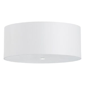 Biała lampa sufitowa ze szklanym kloszem ø 70 cm Volta – Nice Lamps