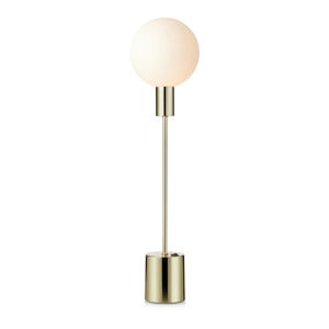Lampa stołowa w kolorze mosiądzu Markslöjd Uno Table Brass