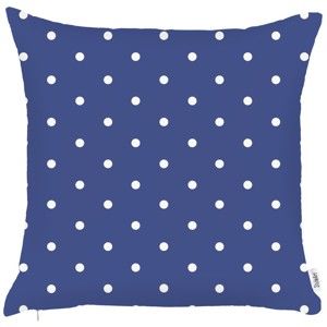 Niebieska poszewka na poduszkę Apolena Little Dots, 43x43 cm