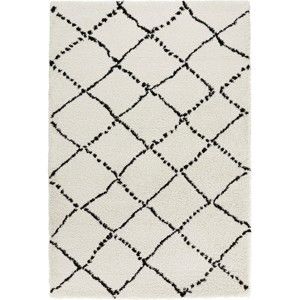 Czarno-biały dywan Mint Rugs Allure Ronno Black White, 160x230 cm