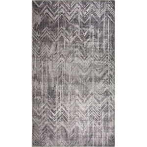 Szary dywan odpowiedni do prania 80x50 cm - Vitaus