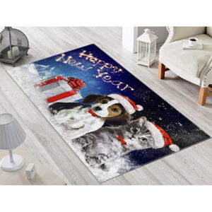 Dywan Vitaus Christmas Period Dogs, 50x80 cm