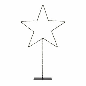 Czarna świąteczna dekoracja świetlna Markslöjd Alpha Star