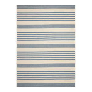 Niebiesko-beżowy dywan odpowiedni na zewnątrz Safavieh Gemma, 90x150 cm