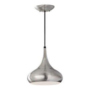 Lampa wisząca w srebrnym kolorze Elstead Lighting Beso Uno Medium