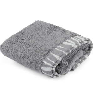 Szary ręcznik bawełniany Joey, 30x50 cm