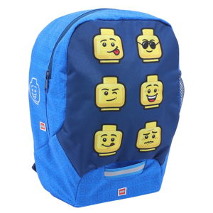 Niebieski plecak dziecięcy LEGO® Faces