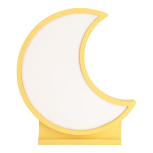 Żółta lampka dziecięca Moon – Candellux Lighting