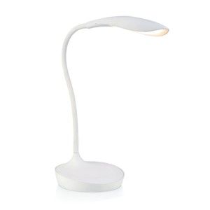Biała lampa stołowa z portem USB Markslöjd Swan