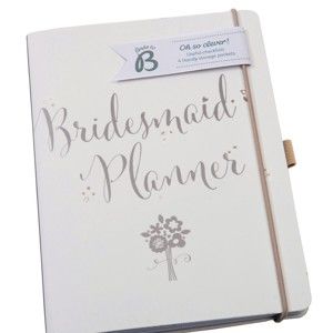 Notatnik ślubny dla druhny Busy B Wedding Planner