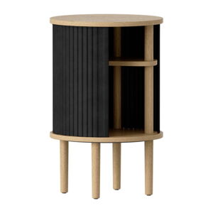 Okrągły stolik z litego drewna dębowego ø 38 cm Audacious – UMAGE