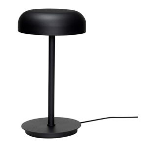 Czarna lampa stołowa LED ze ściemniaczem (wysokość 37 cm) Velo – Hübsch