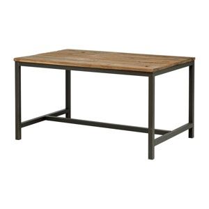 Stół do jadalni z blatem z drewna wiązu Interstil Vintage, 140x75 cm