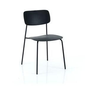 Czarne krzesła zestaw 2 szt. Primary – Tomasucci