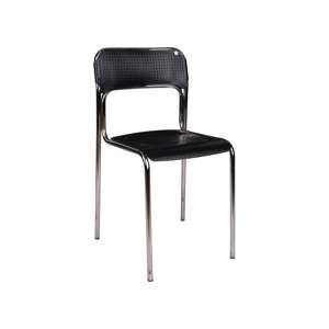Czarne krzesło Evergreen House Faux