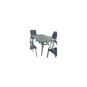 Stół z blatem z hartowanego szkła Timpana Harbour/Kingston