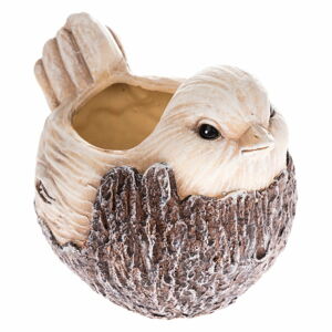 Doniczka ceramiczna w kształcie ptaszka Dakls, wys. 16,5 cm